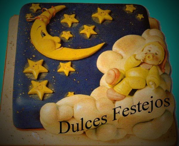 Dulces Festejos - Foto - Torta Para Bautismo: Torta Para Bautismo